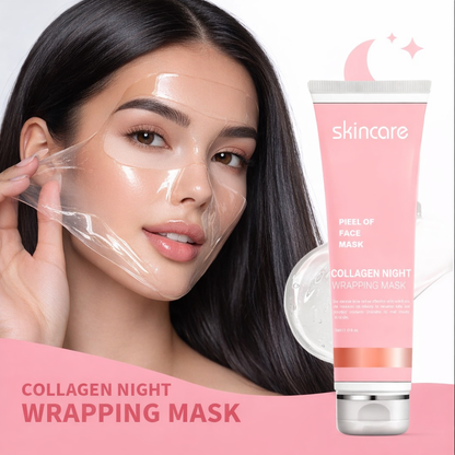 Collagen Night Wrapping Peel Off Mask Pack of 2